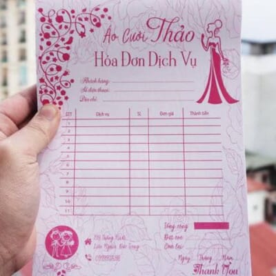 In Hoá Đơn Bán Lẻ