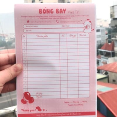 In Hoá Đơn Bán Lẻ