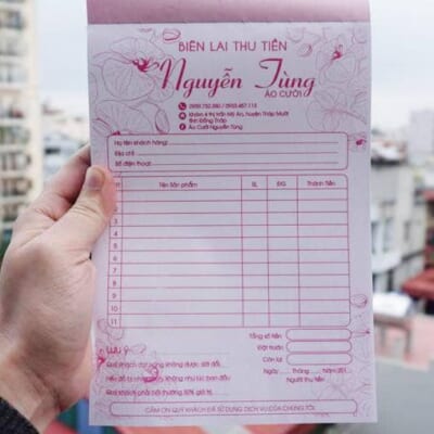 In Hoá Đơn Bán Lẻ