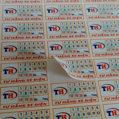 In Tem Bảo Hành - Tem Vỡ