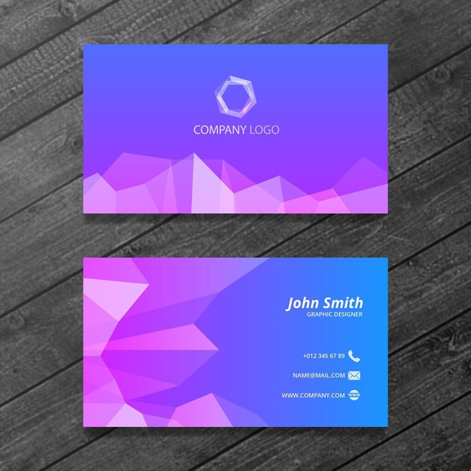 in Card Visit In Offset