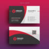 in Card Visit In Offset