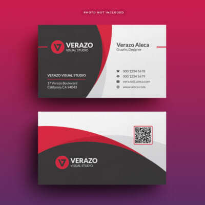 in Card Visit In Offset