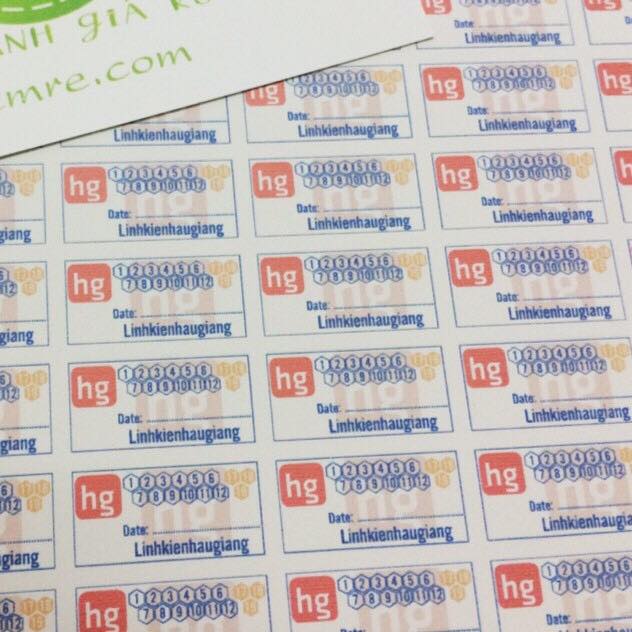 In Tem Bảo Hành - Tem Vỡ
