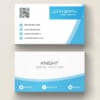 in Card Visit In Offset