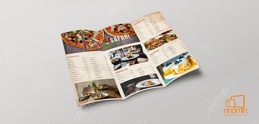 Thực đơn sáng tạo, ấn tượng
