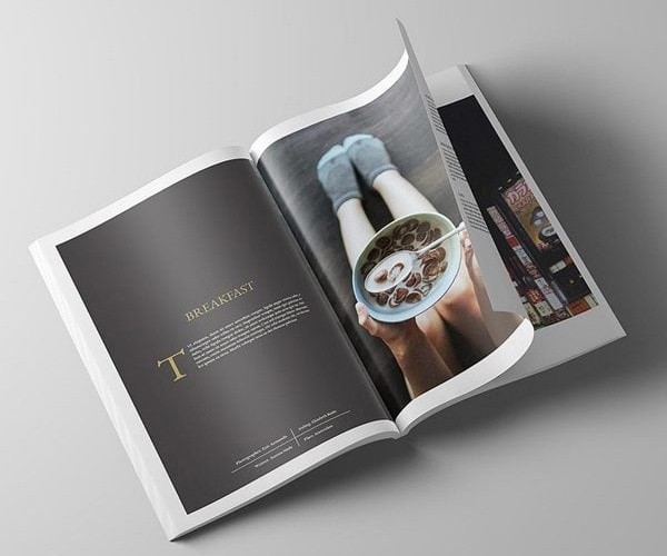 Thiết kế catalogue thực phẩm